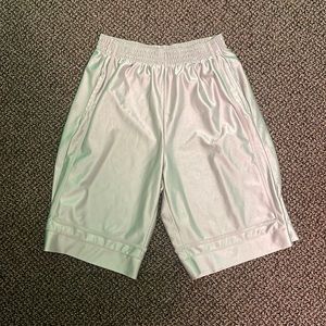 Mens Athletic Shorts•Athletics•Large•Silver•100%•Polyester•Great Condition